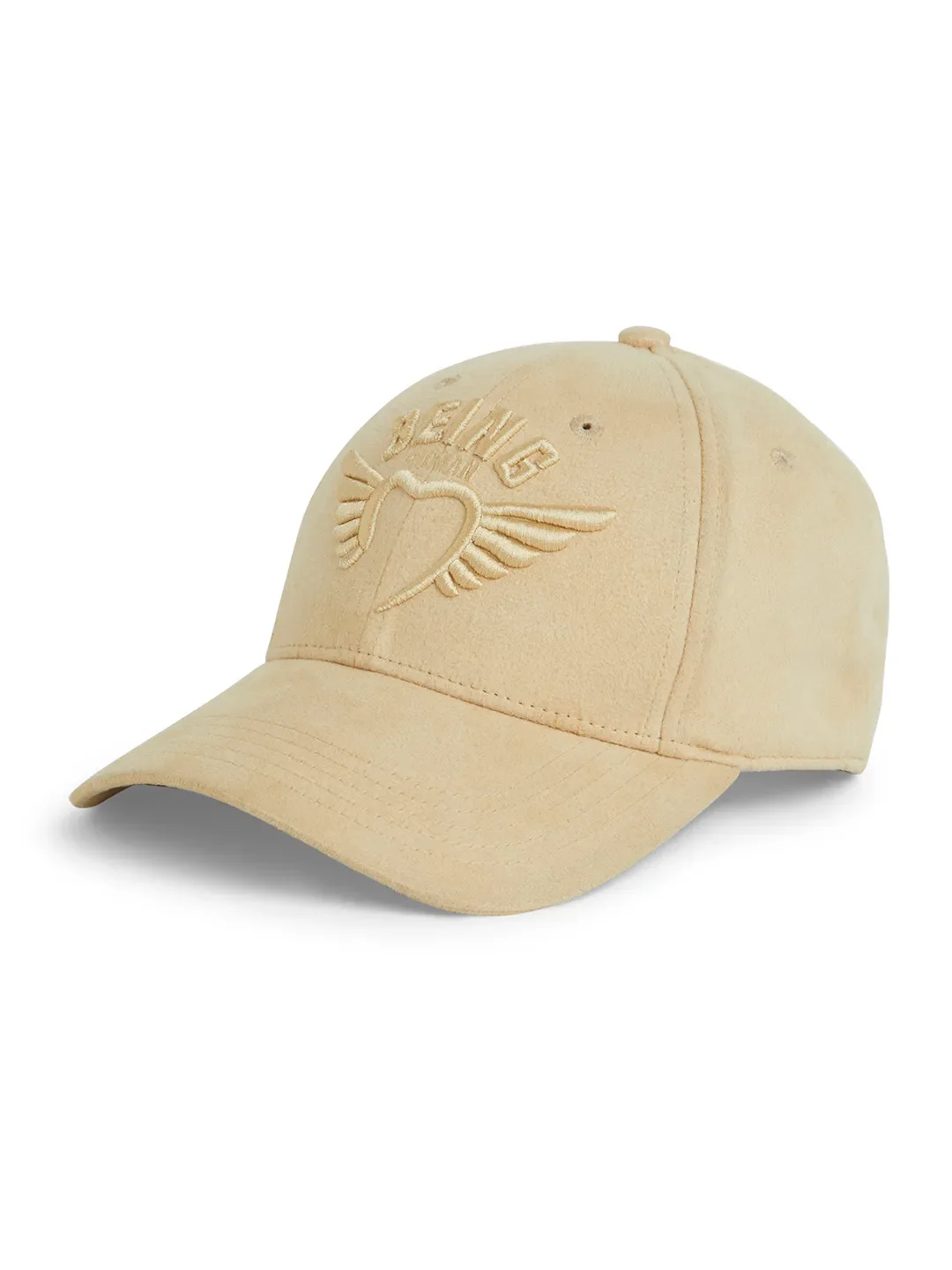 Beige Unisex Cap by Being Human Clothing - Image 2