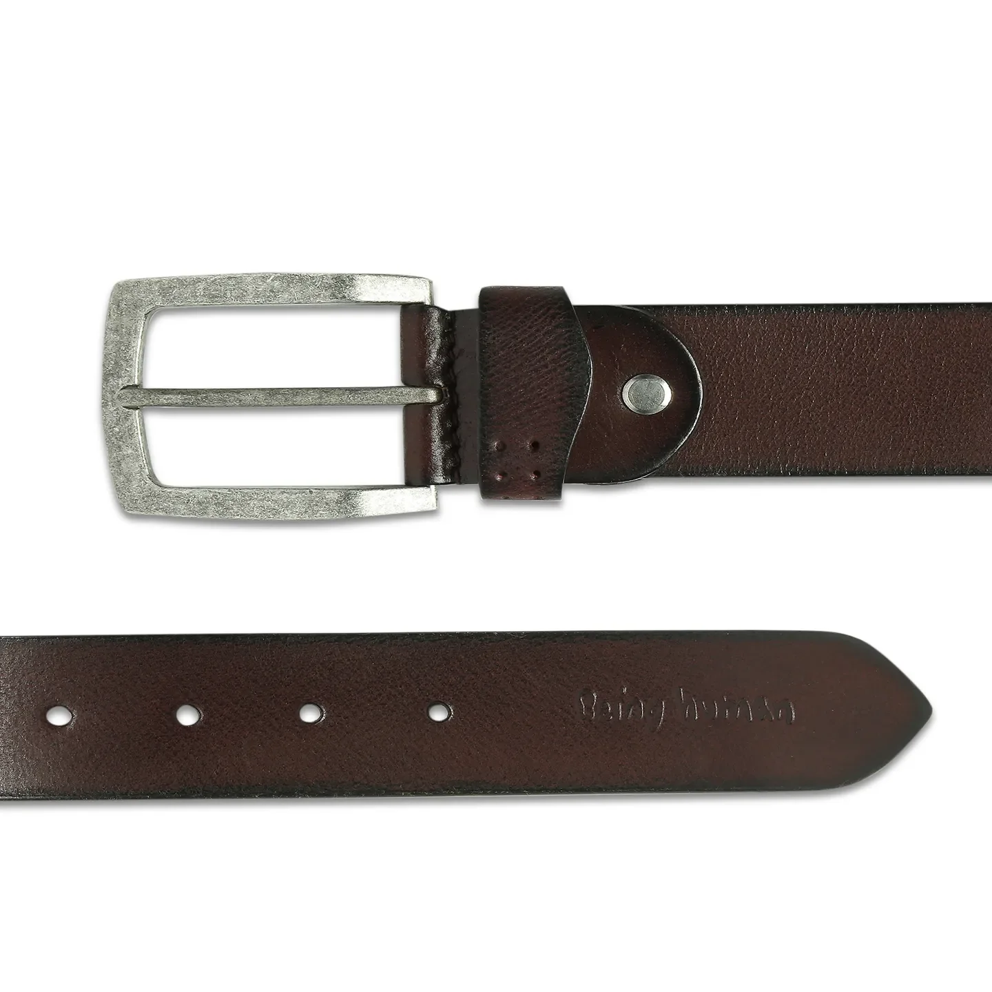 Brown Men's Belt By Being Human Clothing - Image 2