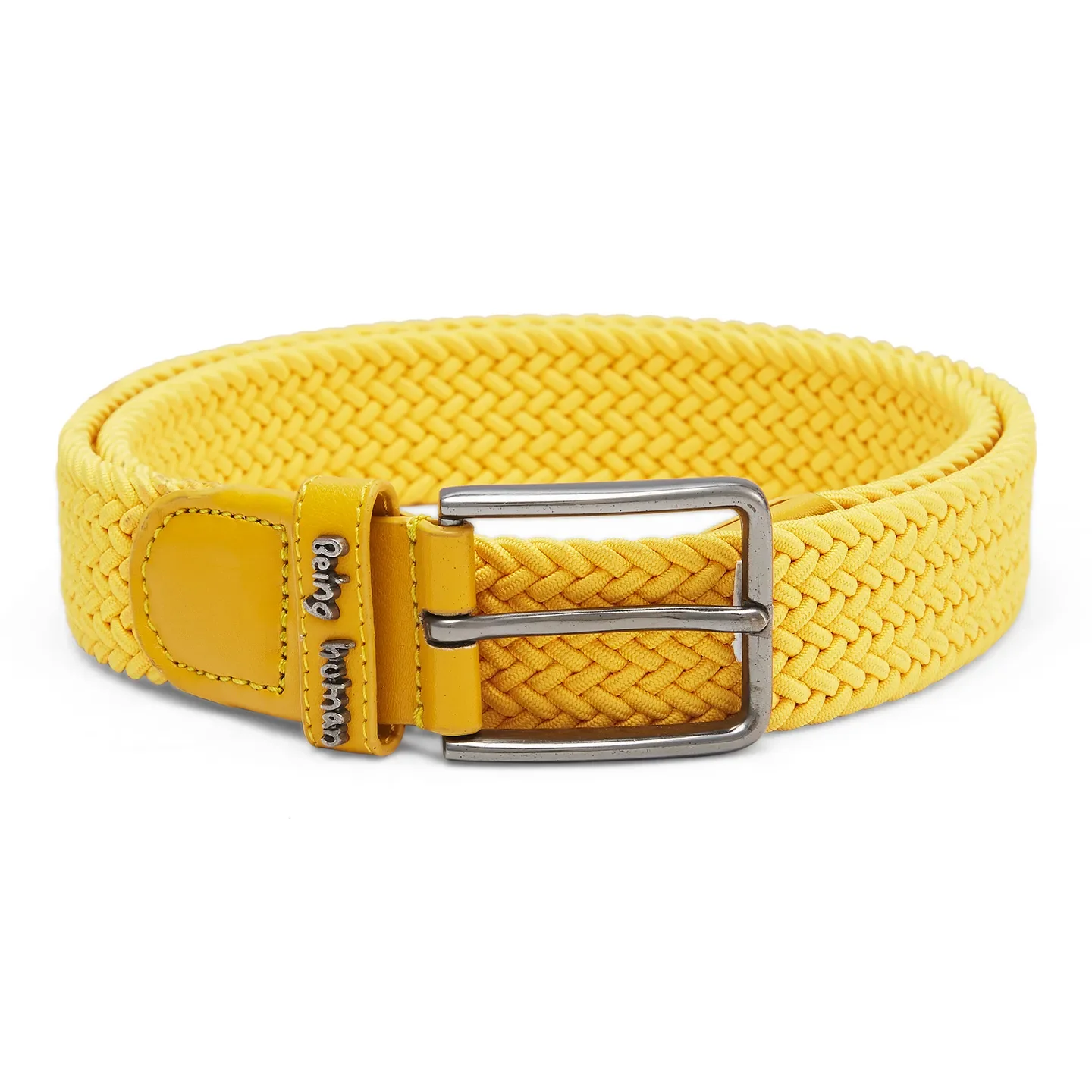 Yellow Men's Belt By Being Human Clothing