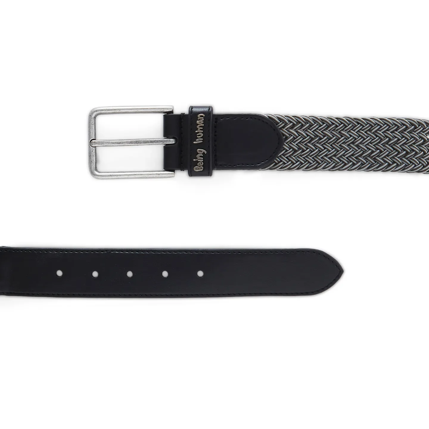 Grey Men's Belt By Being Human Clothing - Image 3