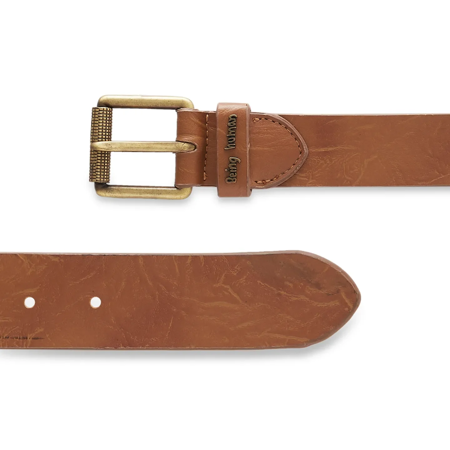 Brown Men's Belt By Being Human Clothing - Image 3