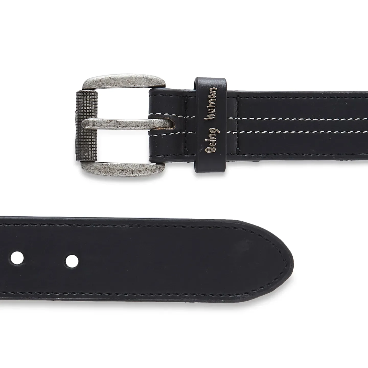 Black Men's Belt By Being Human Clothing - Image 3