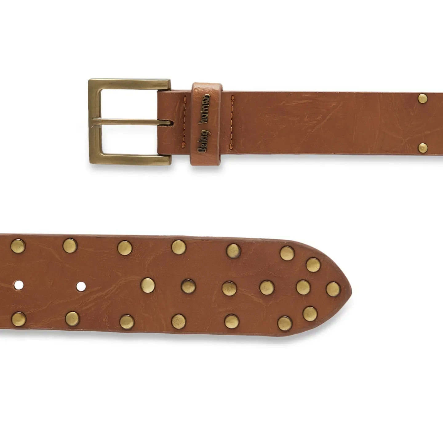 Brown Men's Belt By Being Human Clothing - Image 3