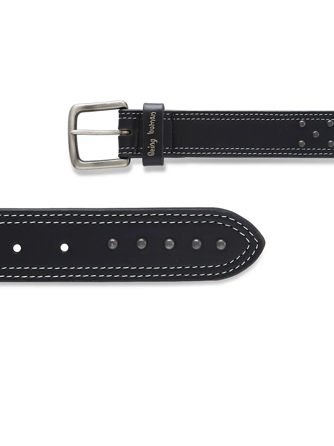 Black Men's Belt By Being Human Clothing - Image 3