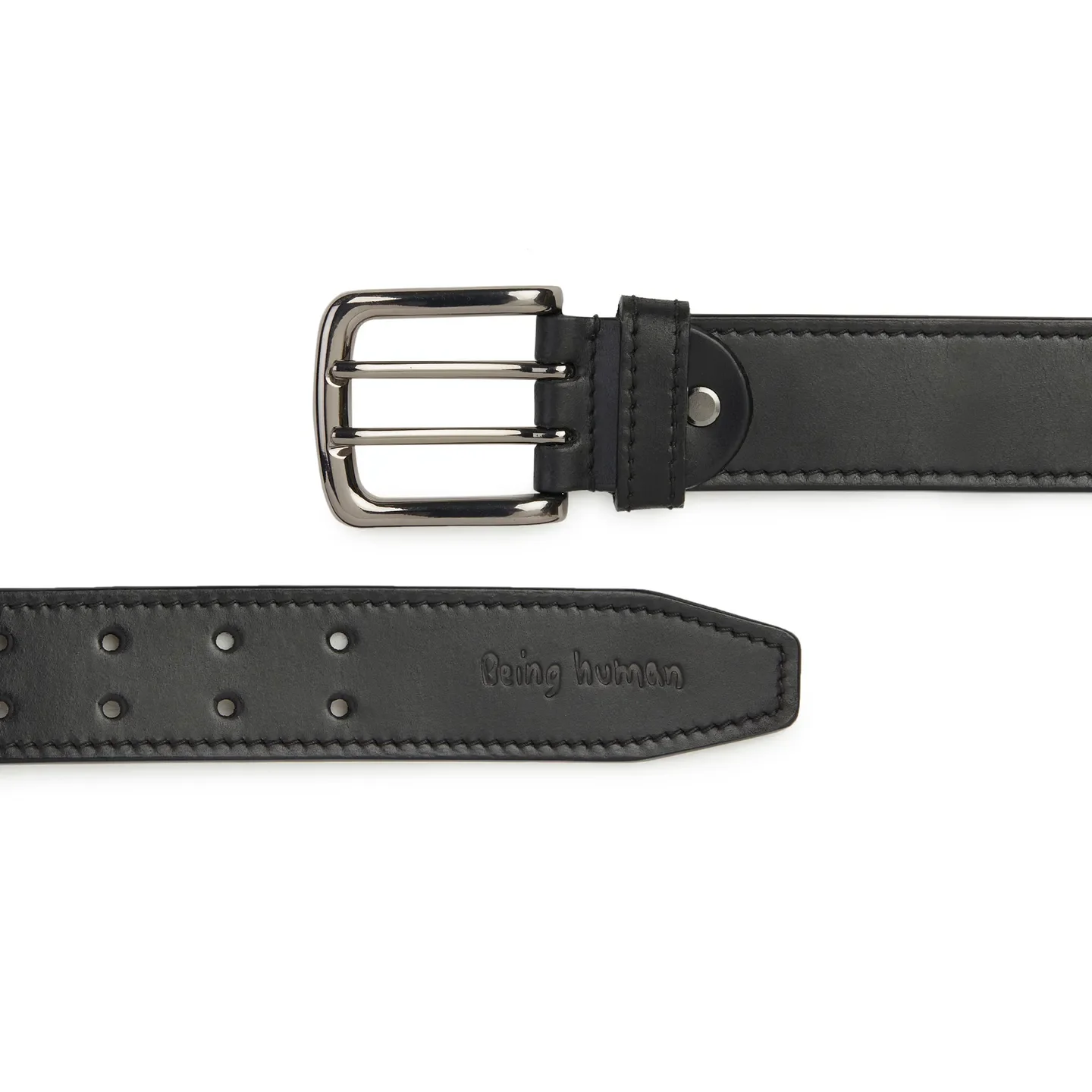 Black Men's Belt By Being Human Clothing - Image 4