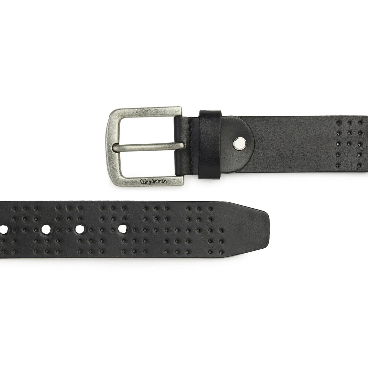 Black Men's Belt By Being Human Clothing - Image 4
