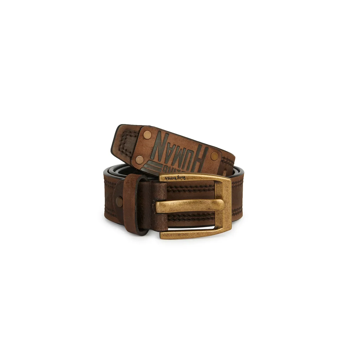 Brown Men's Belt By Being Human Clothing - Image 5