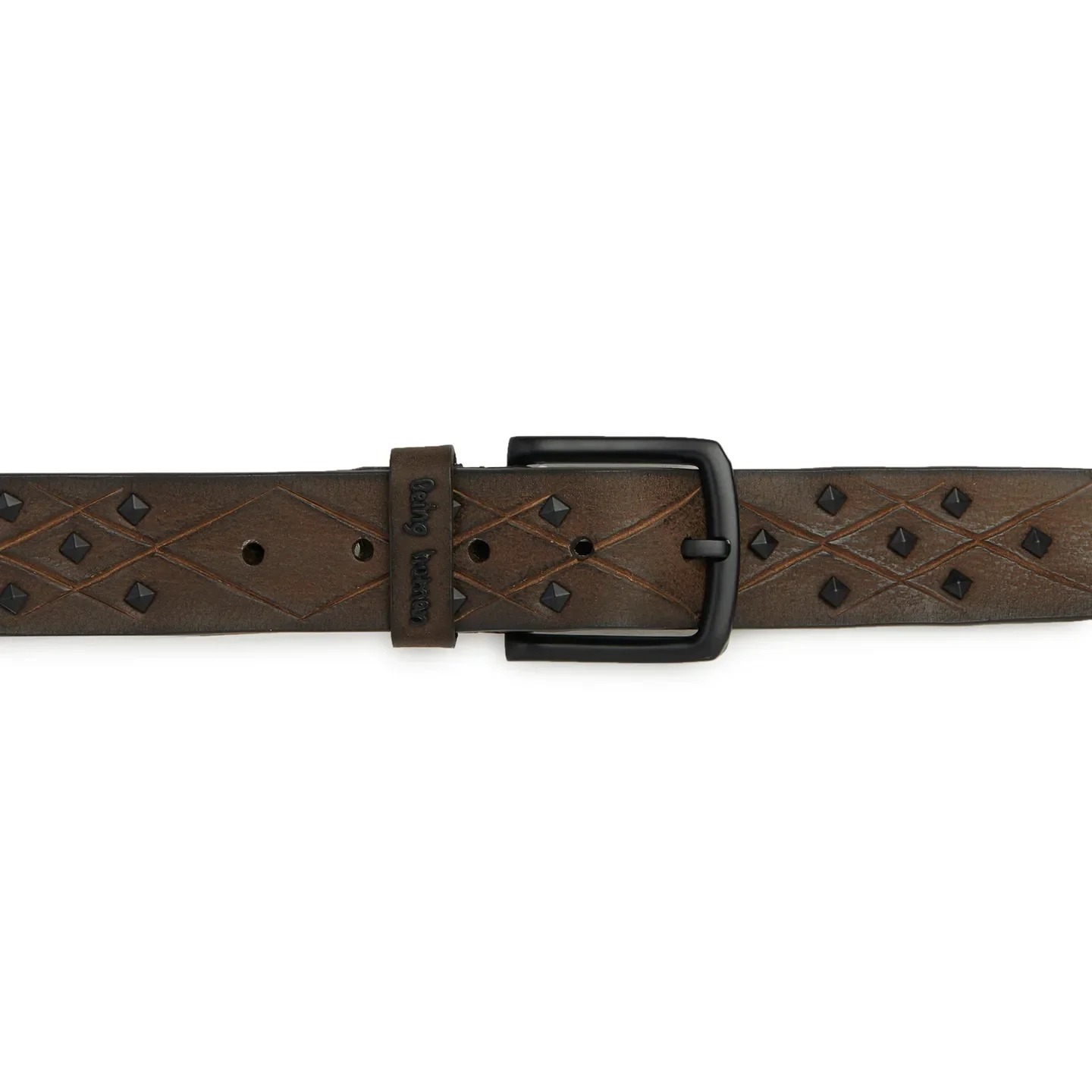 Brown Men's Belt By Being Human Clothing - Image 3