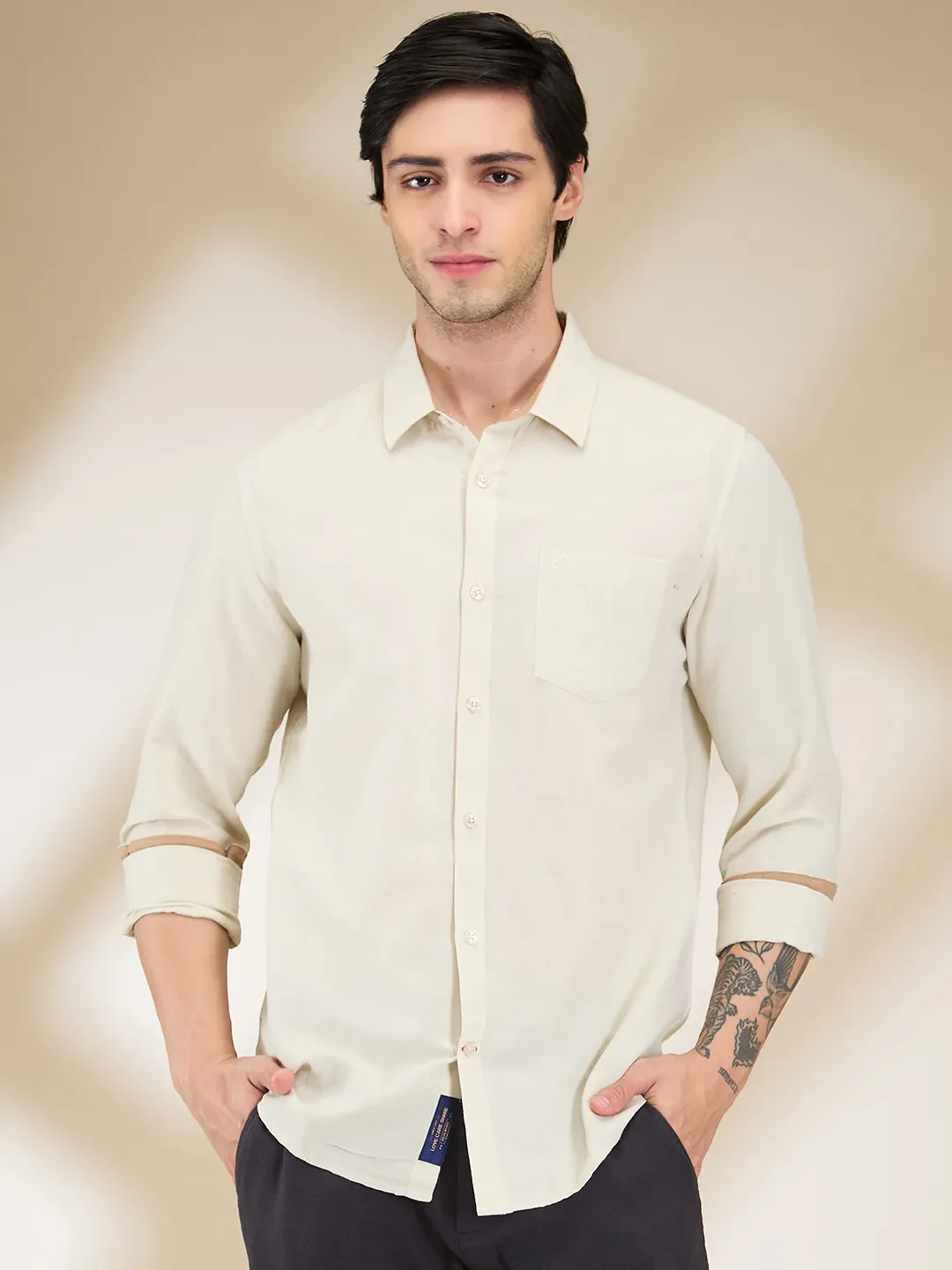 Brown Men's Belt By Being Human Clothing - Image 2