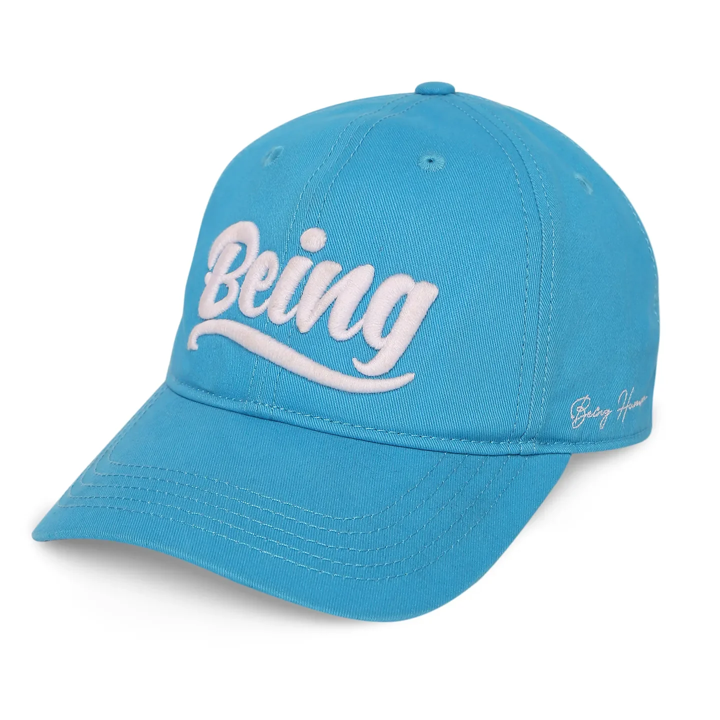 Blue Unisex Cap by Being Human Clothing - Image 4
