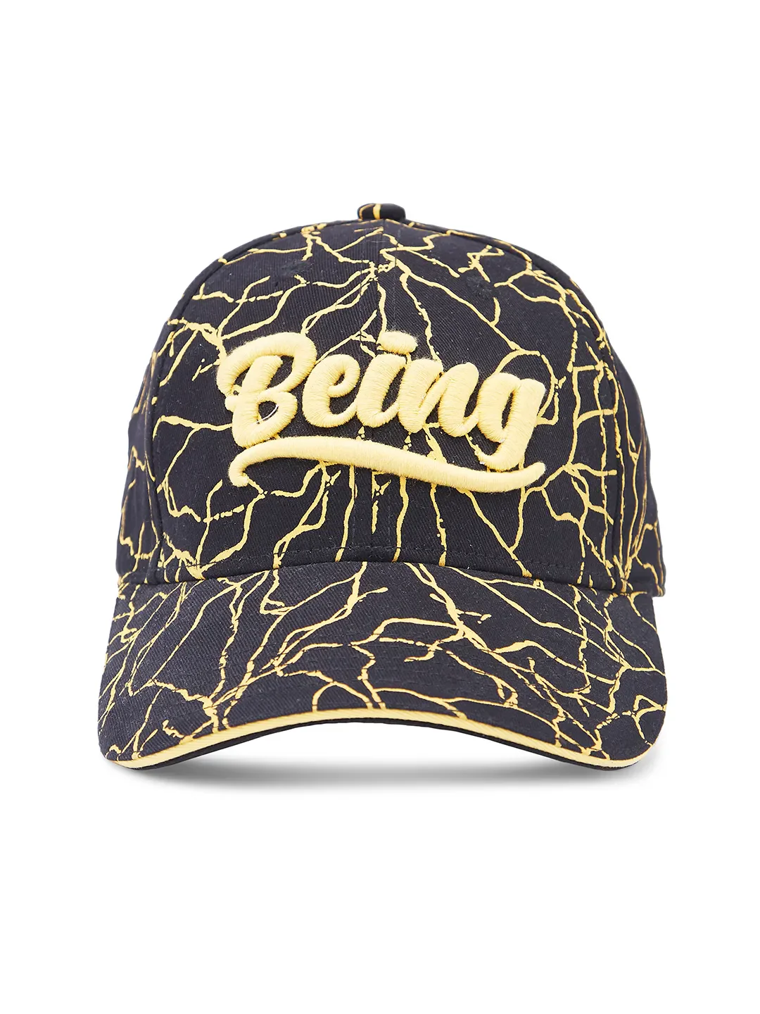 Black Unisex Cap by Being Human Clothing
