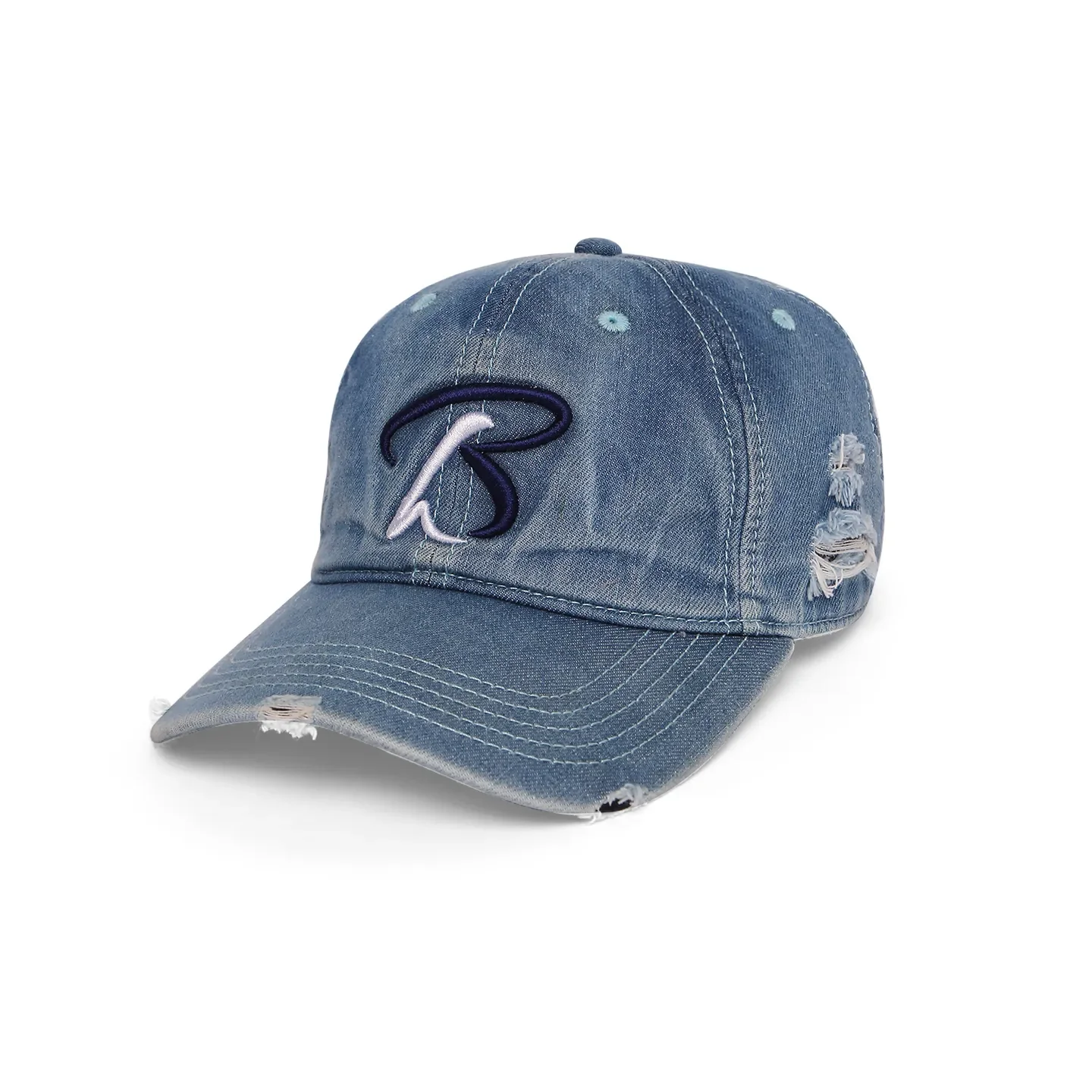 Blue Unisex Cap by Being Human Clothing - Image 4