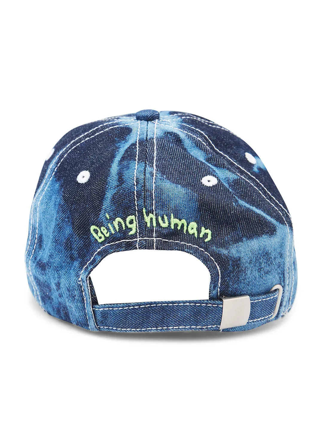 Blue Unisex Cap by Being Human Clothing - Image 4