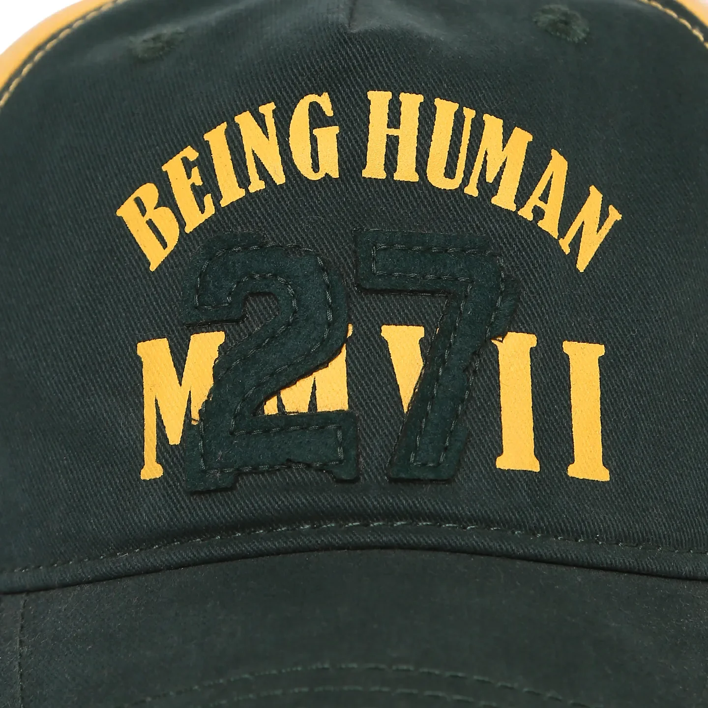 Green Unisex Cap by Being Human Clothing