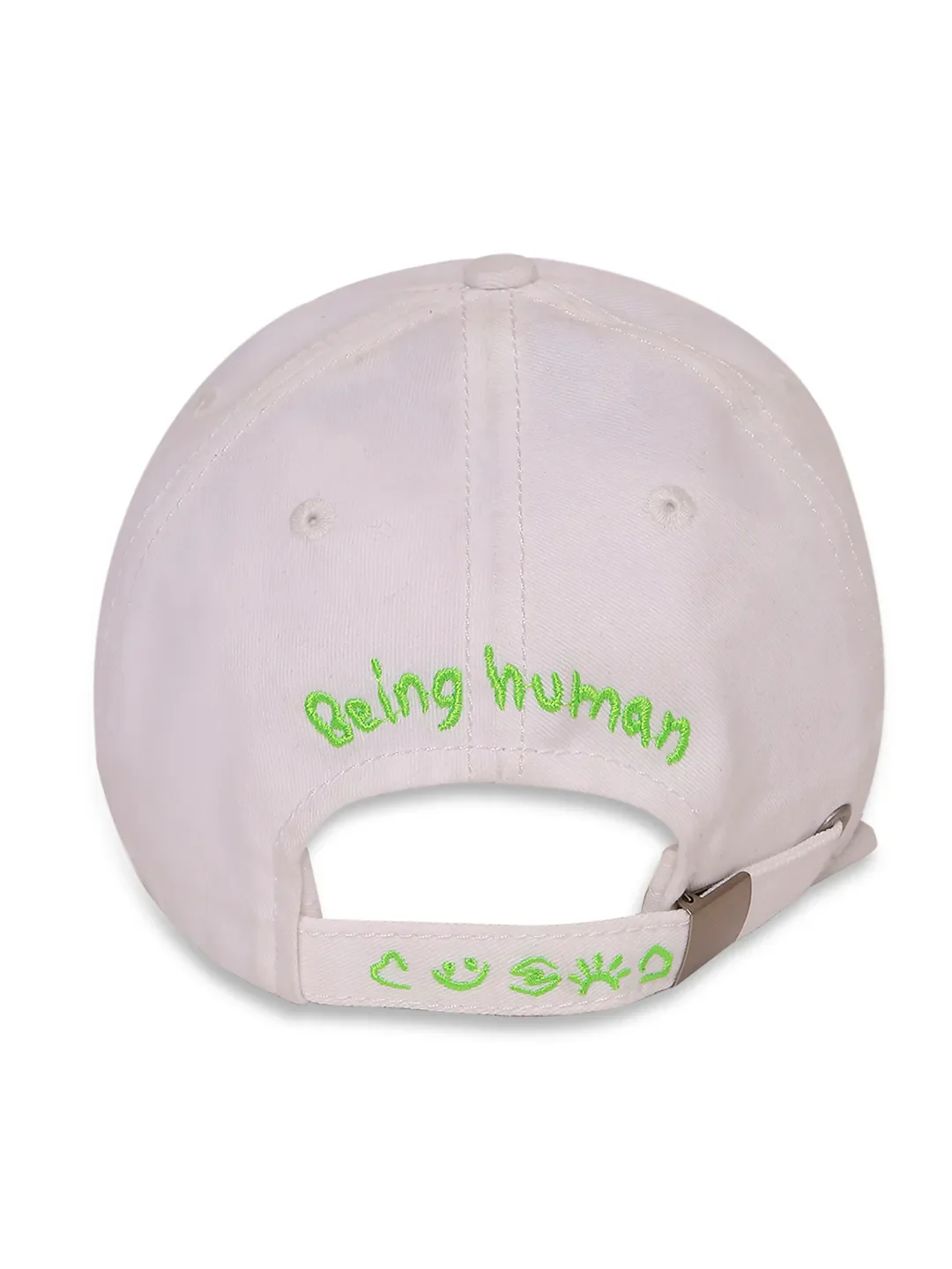 White Unisex Cap by Being Human Clothing - Image 2