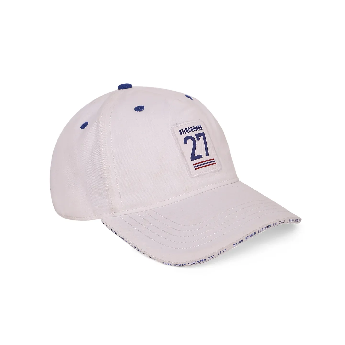 White Unisex Cap by Being Human Clothing - Image 3