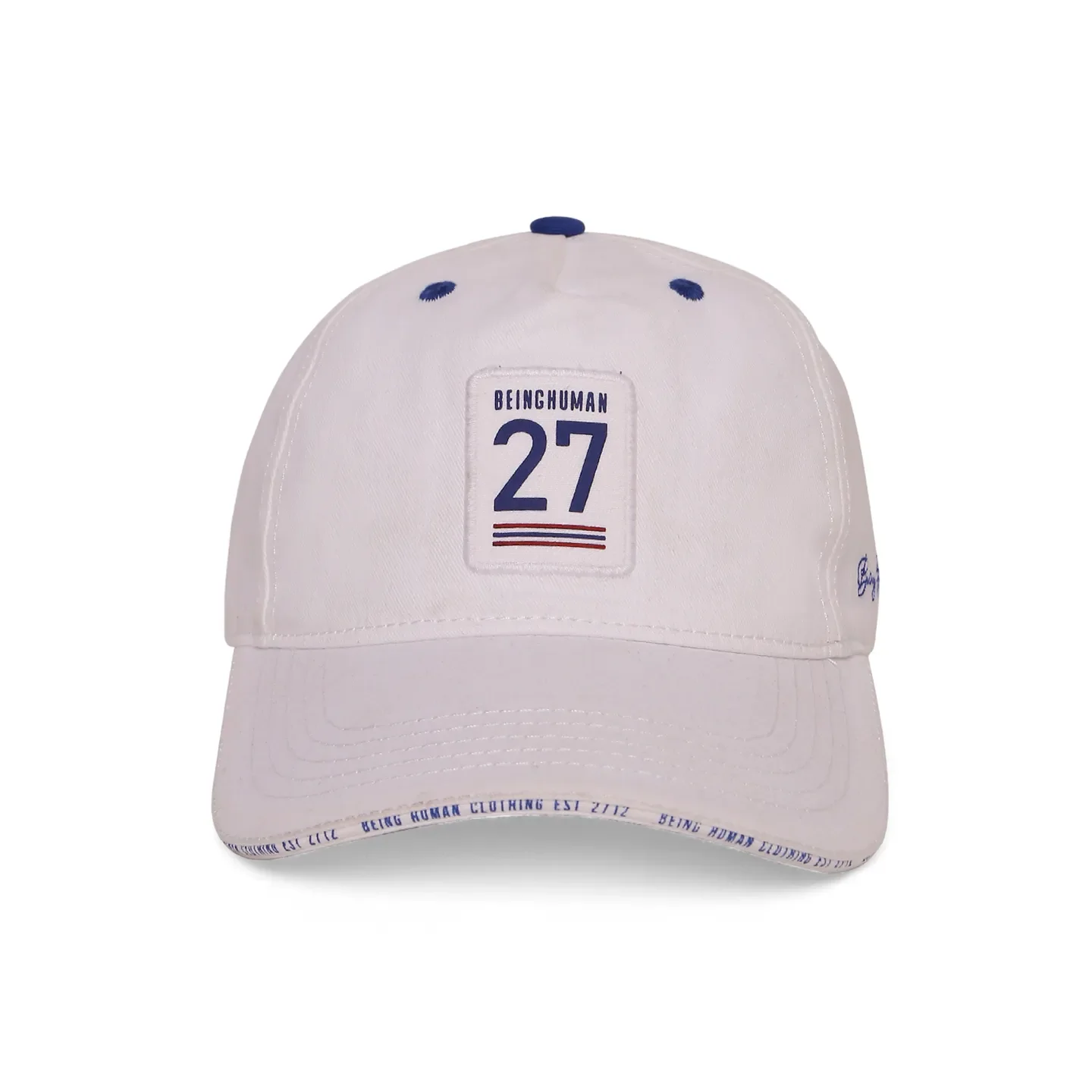 White Unisex Cap by Being Human Clothing - Image 5
