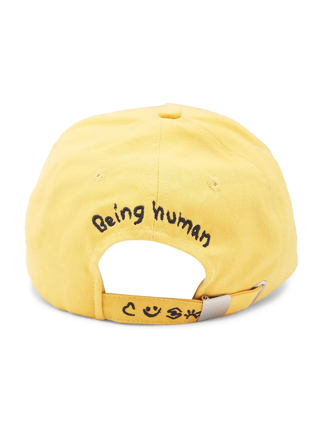 Yellow Unisex Cap by Being Human Clothing - Image 4