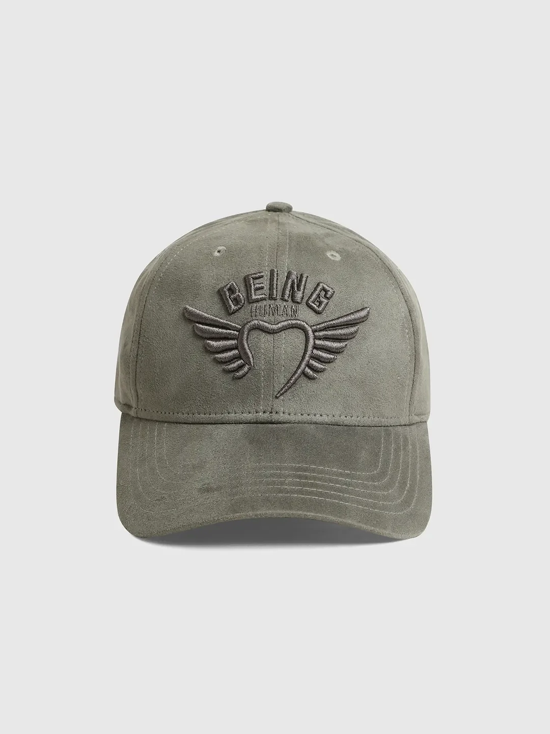 Grey Unisex Cap by Being Human Clothing - Image 3