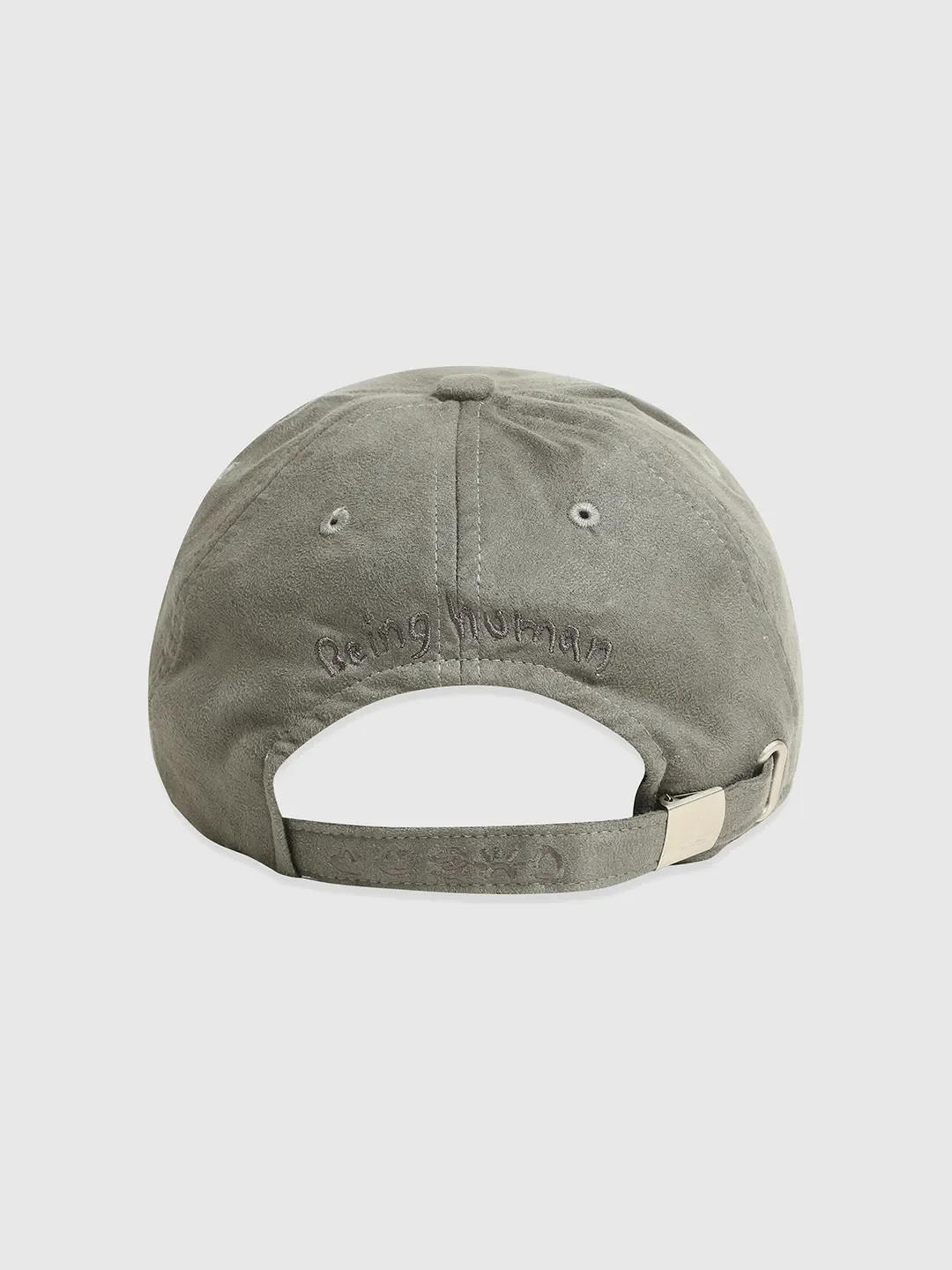 Grey Unisex Cap by Being Human Clothing - Image 5