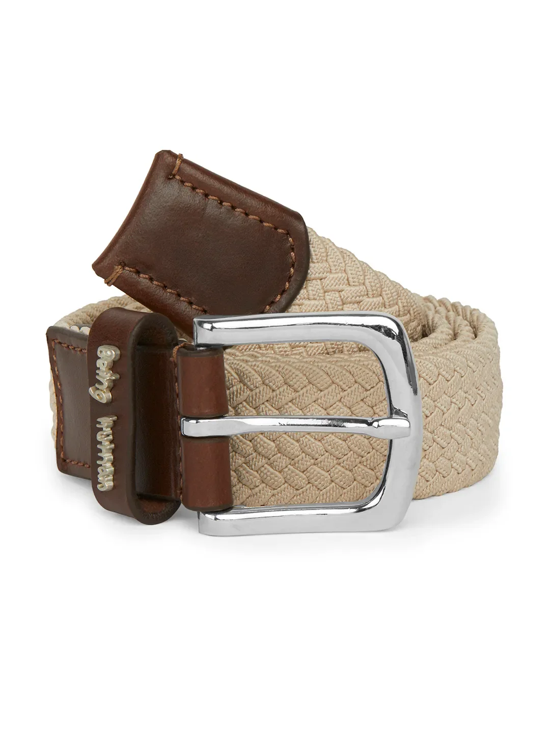 Beige Men's Belt By Being Human Clothing - Image 5