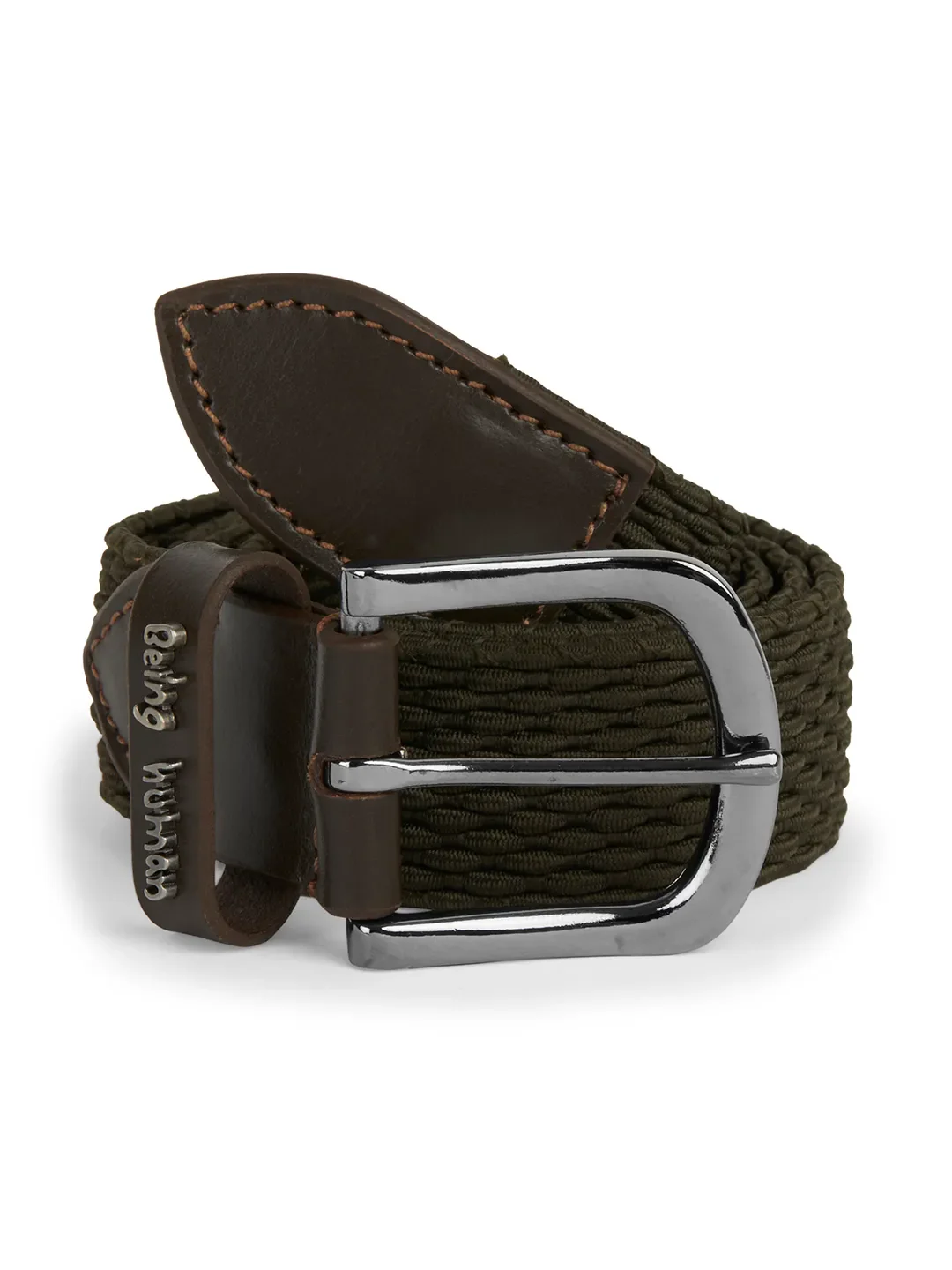 Olive Men's Belt By Being Human Clothing - Image 5