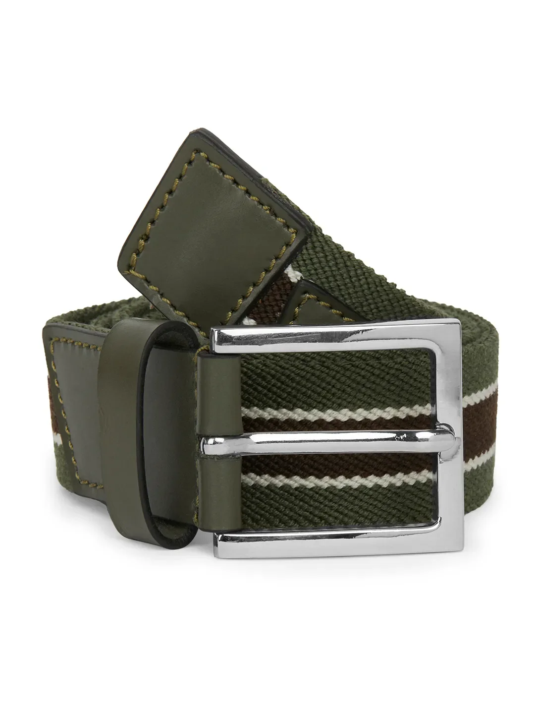 Olive Men's Belt By Being Human Clothing - Image 5