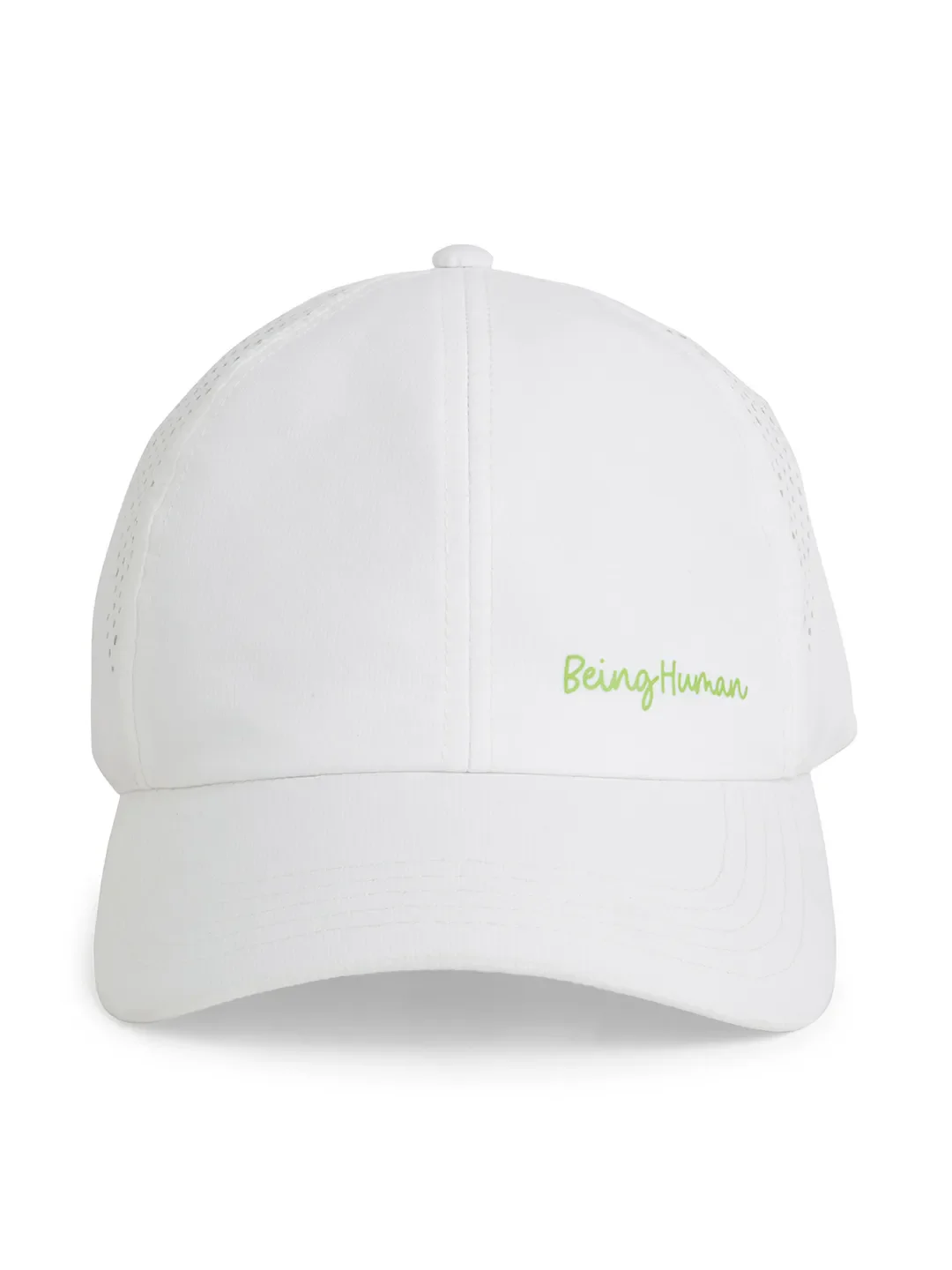 White Unisex Cap by Being Human Clothing