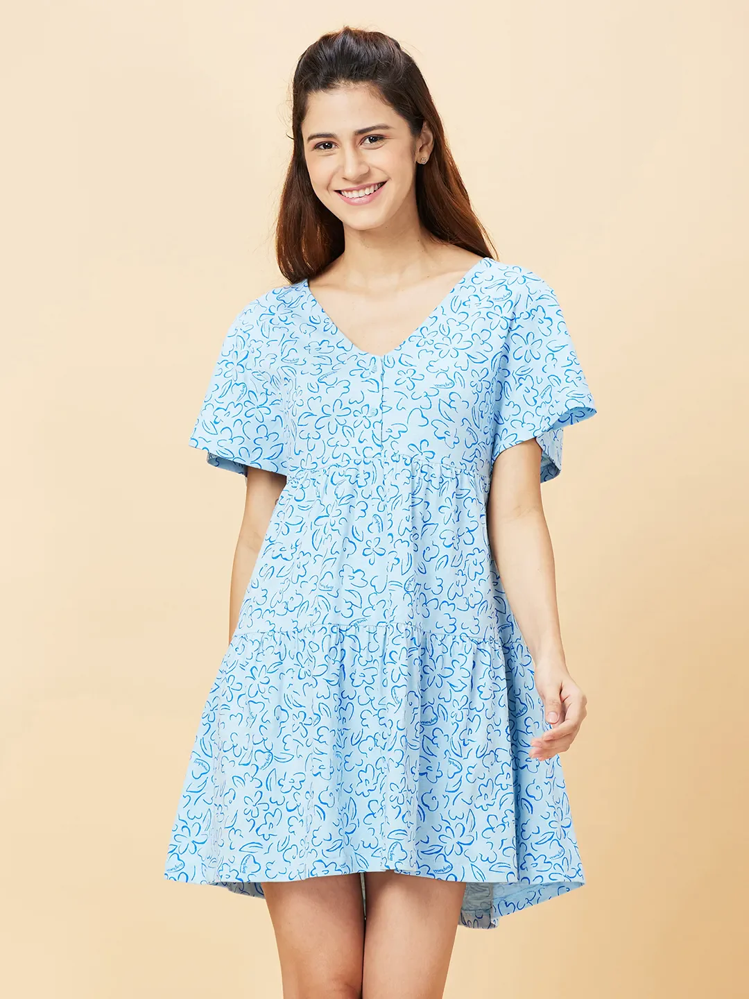 Blue Women's Dress by Being Human Clothing