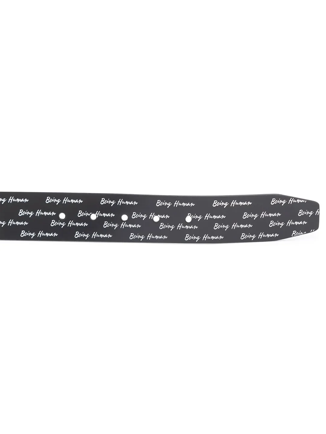 Black Leather Men's Belt By Being Human Clothing - Image 4