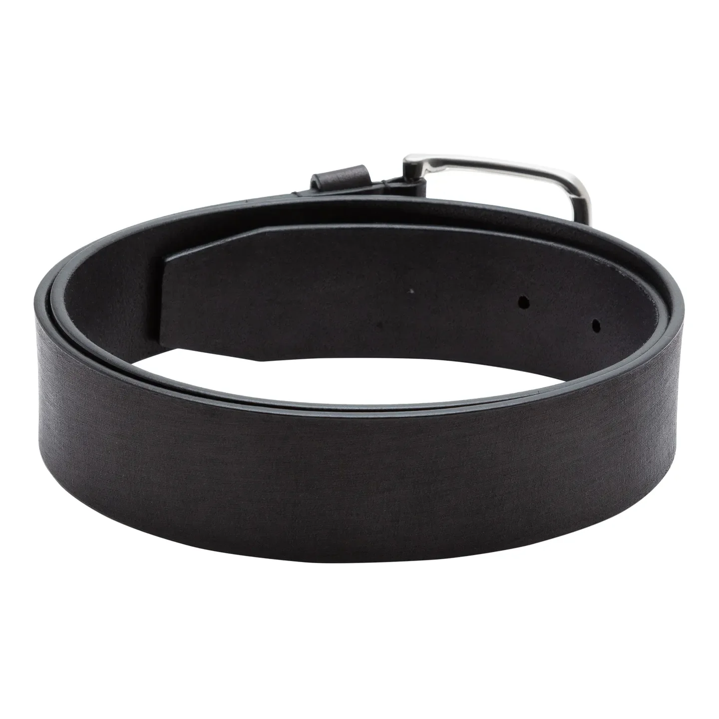 Black Leather Men's Belt By Being Human Clothing - Image 2