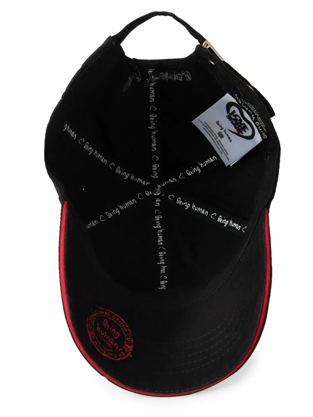 Black Unisex Cap by Being Human Clothing - Image 3