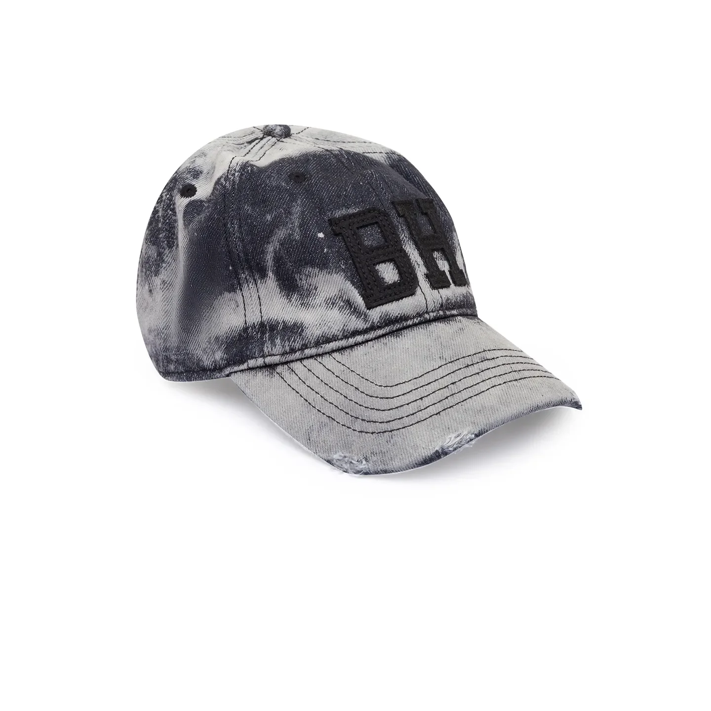 Black Denim Cotton Unisex Cap by Being Human Clothing - Image 2