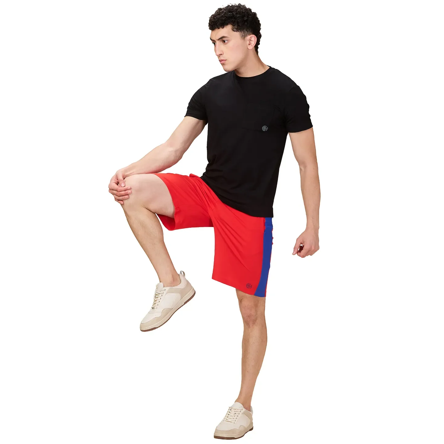 Black Easy Fit Round Neck Men's T-Shirt by Being Human Clothing - Image 6