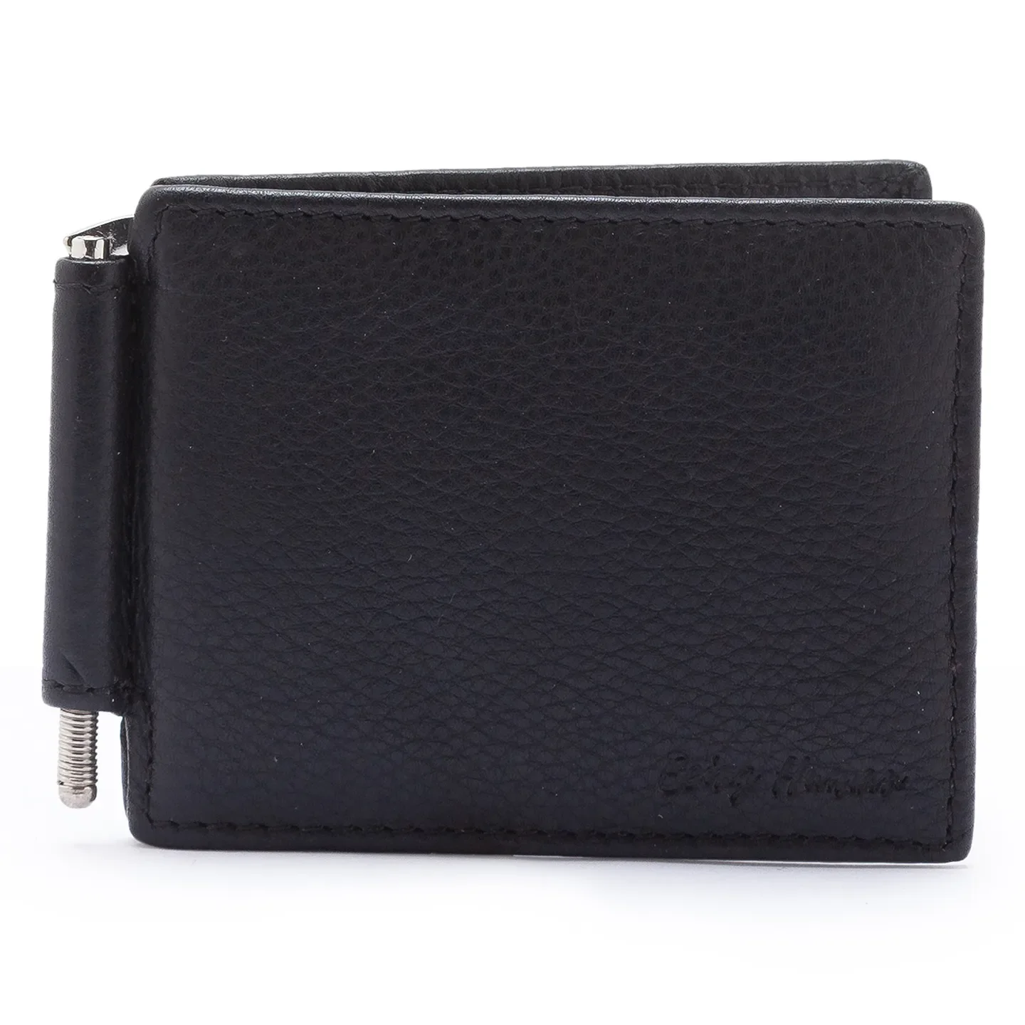 Black Leather Men's Wallet by Being Human Clothing