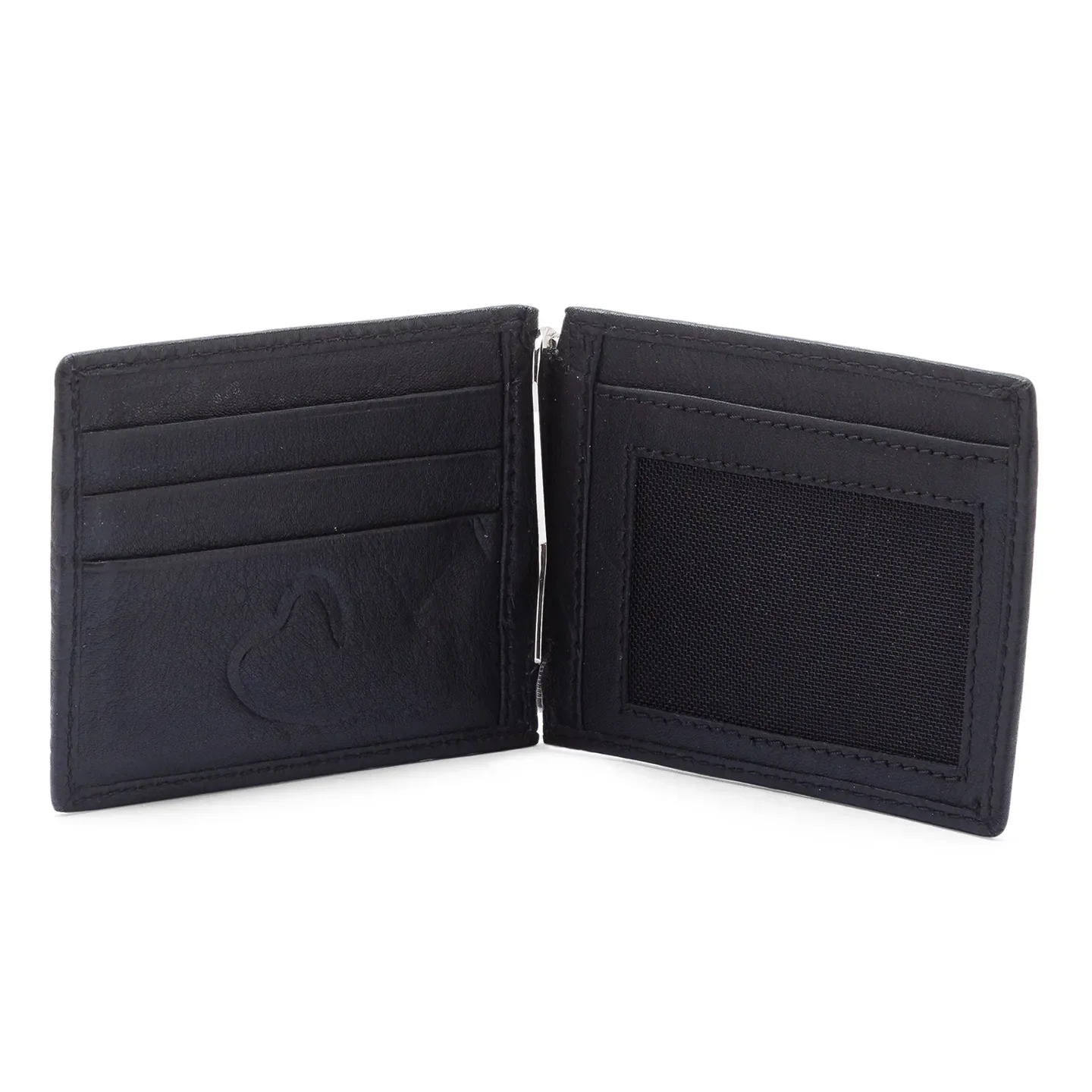 Black Leather Men's Wallet by Being Human Clothing - Image 3