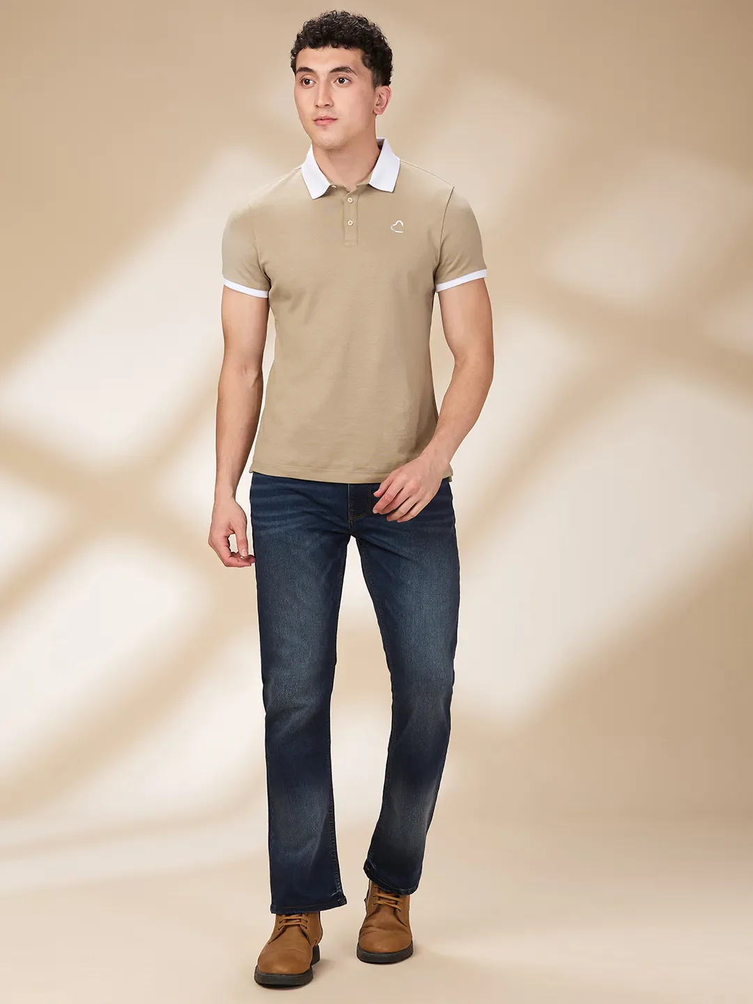 Blue Boot Cut Fit Men's Denims by Being Human Clothing - Image 2