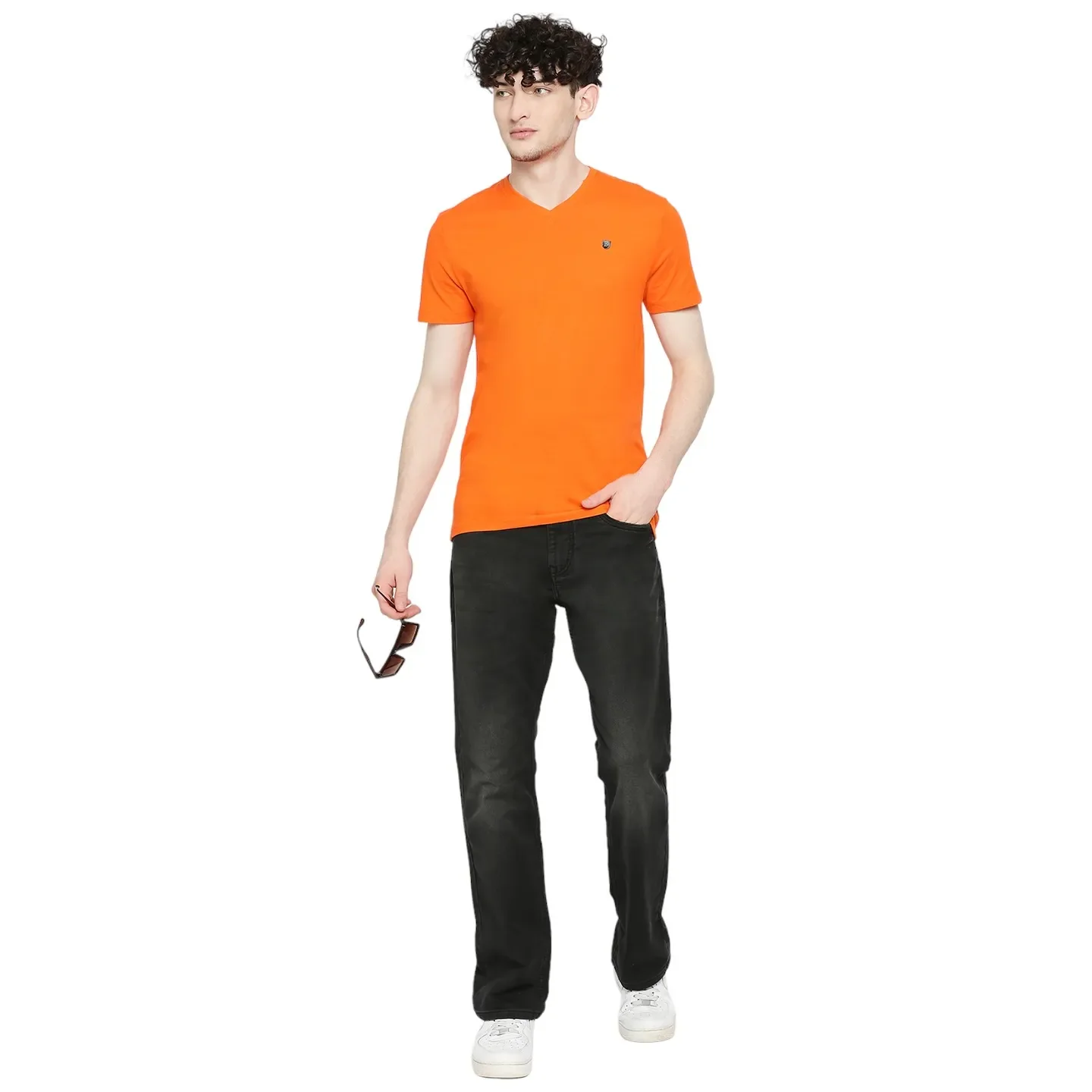 Black Boot Cut Fit Men's Denims by Being Human Clothing - Image 6