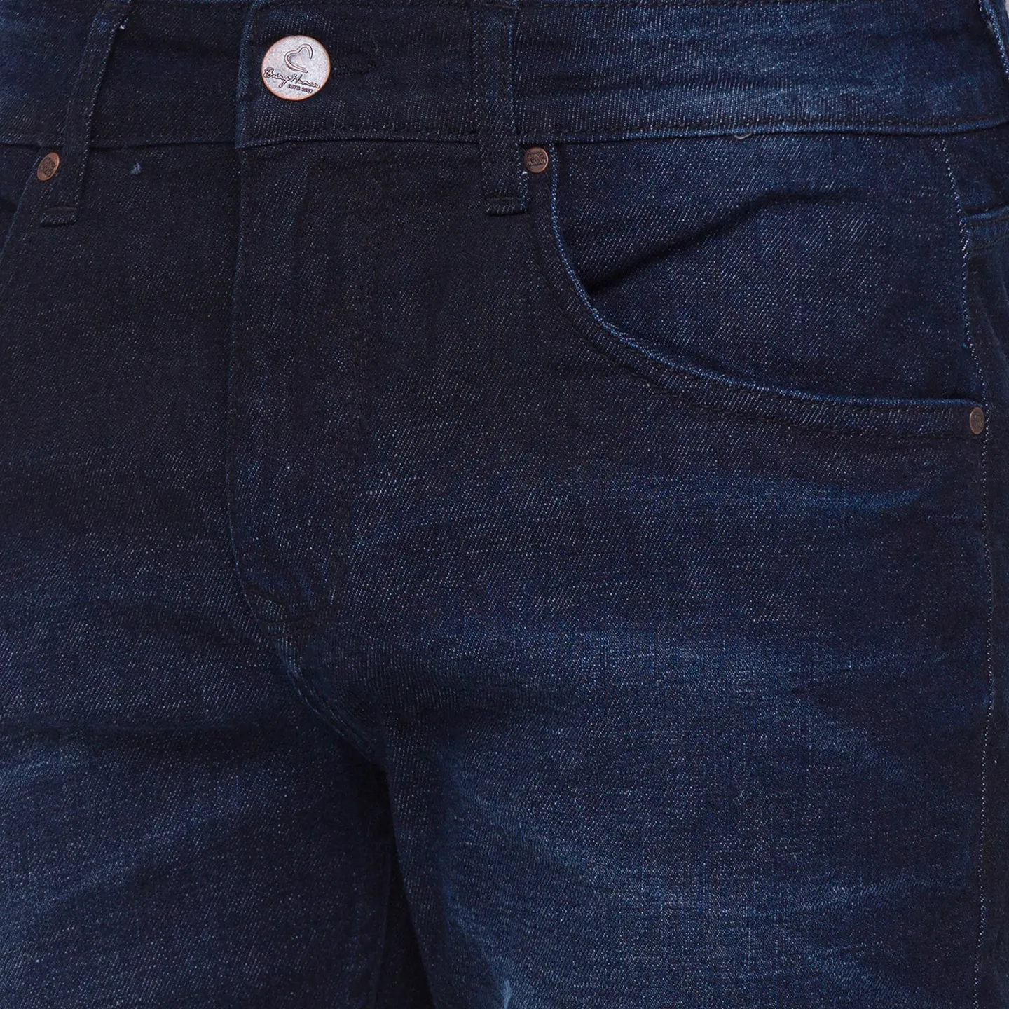 Blue Boot Cut Fit Men's Denims by Being Human Clothing - Image 2