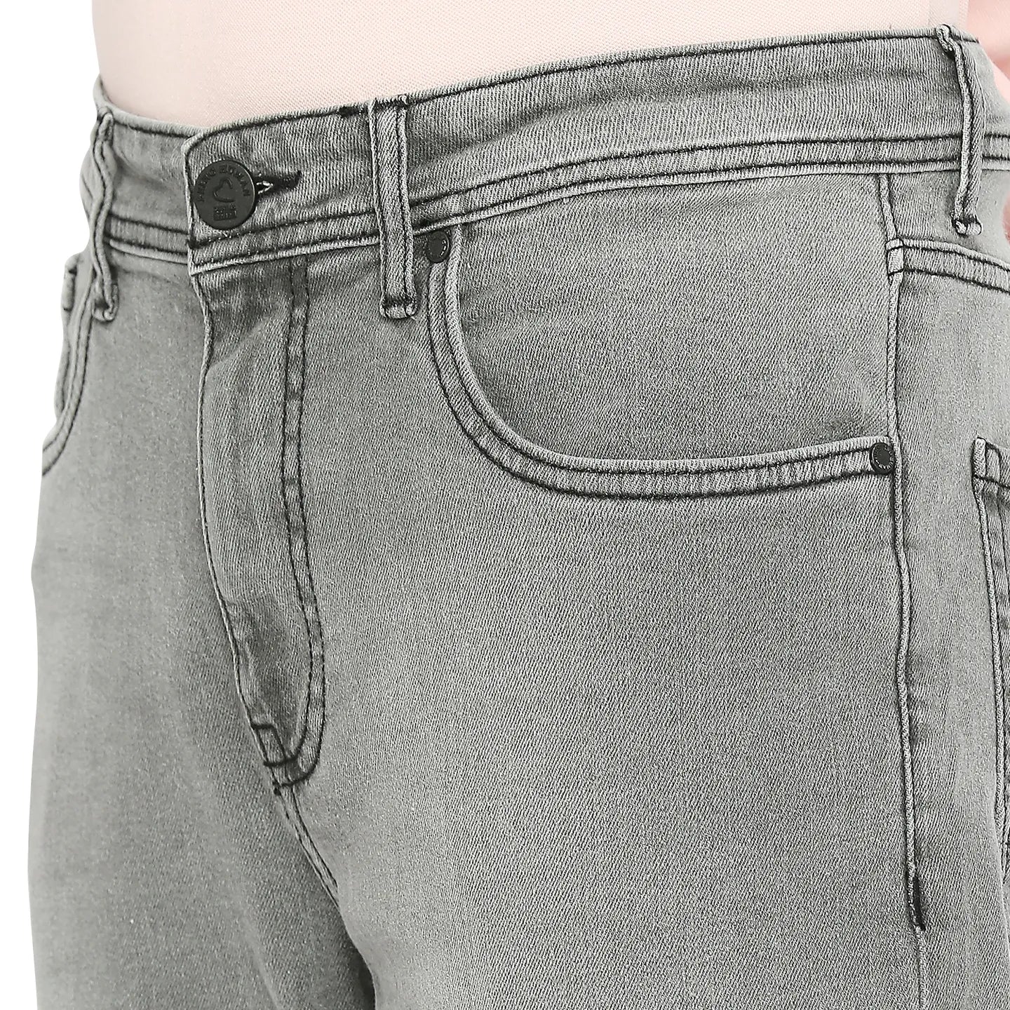 Grey Boot Cut Fit Men's Denims by Being Human Clothing - Image 5