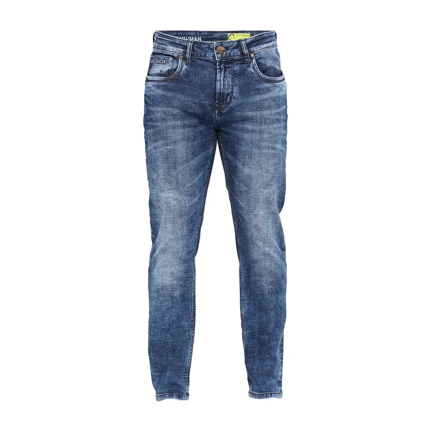 Blue Boot Cut Fit Men's Denims by Being Human Clothing - Image 7