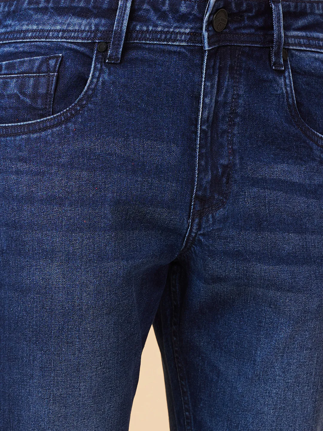 Blue Boot Cut Fit Men's Denims by Being Human Clothing - Image 5
