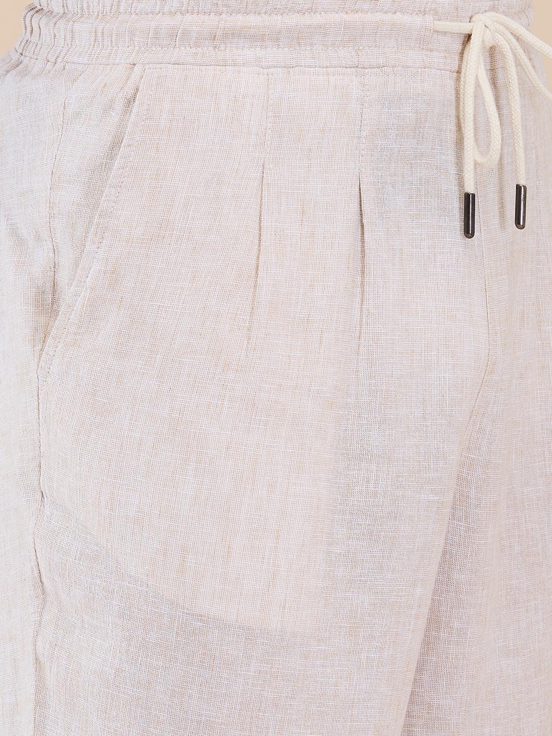 Tan Slim Fit Ankle Length Chino For Men By Being Human Clothing - Image 4