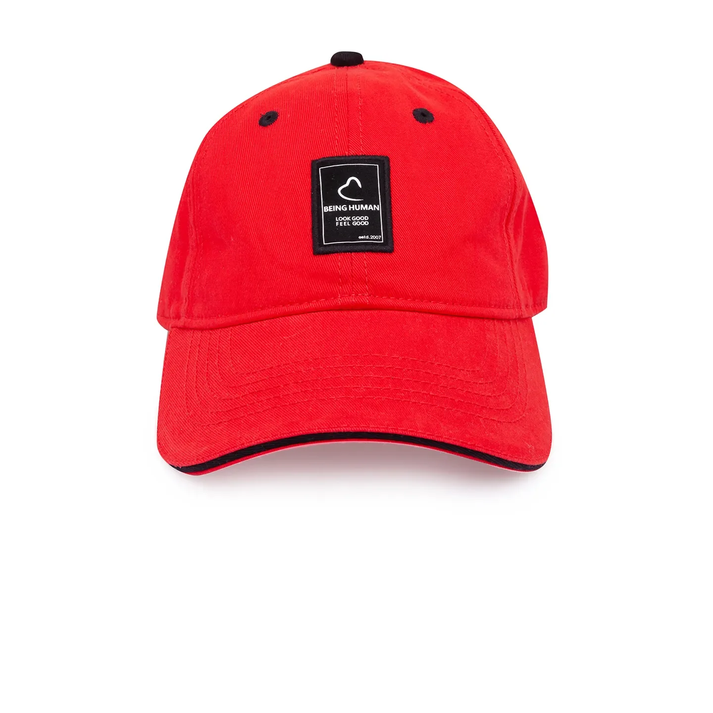 Coral Cotton Unisex Cap by Being Human Clothing