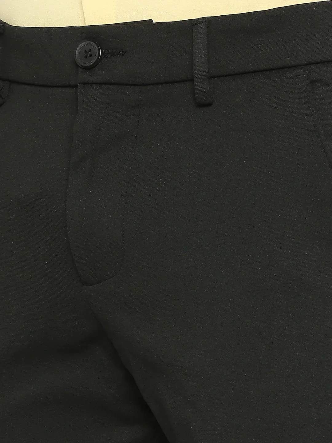Black Cropped Fit Men's Chinos by Being Human Clothing - Image 5