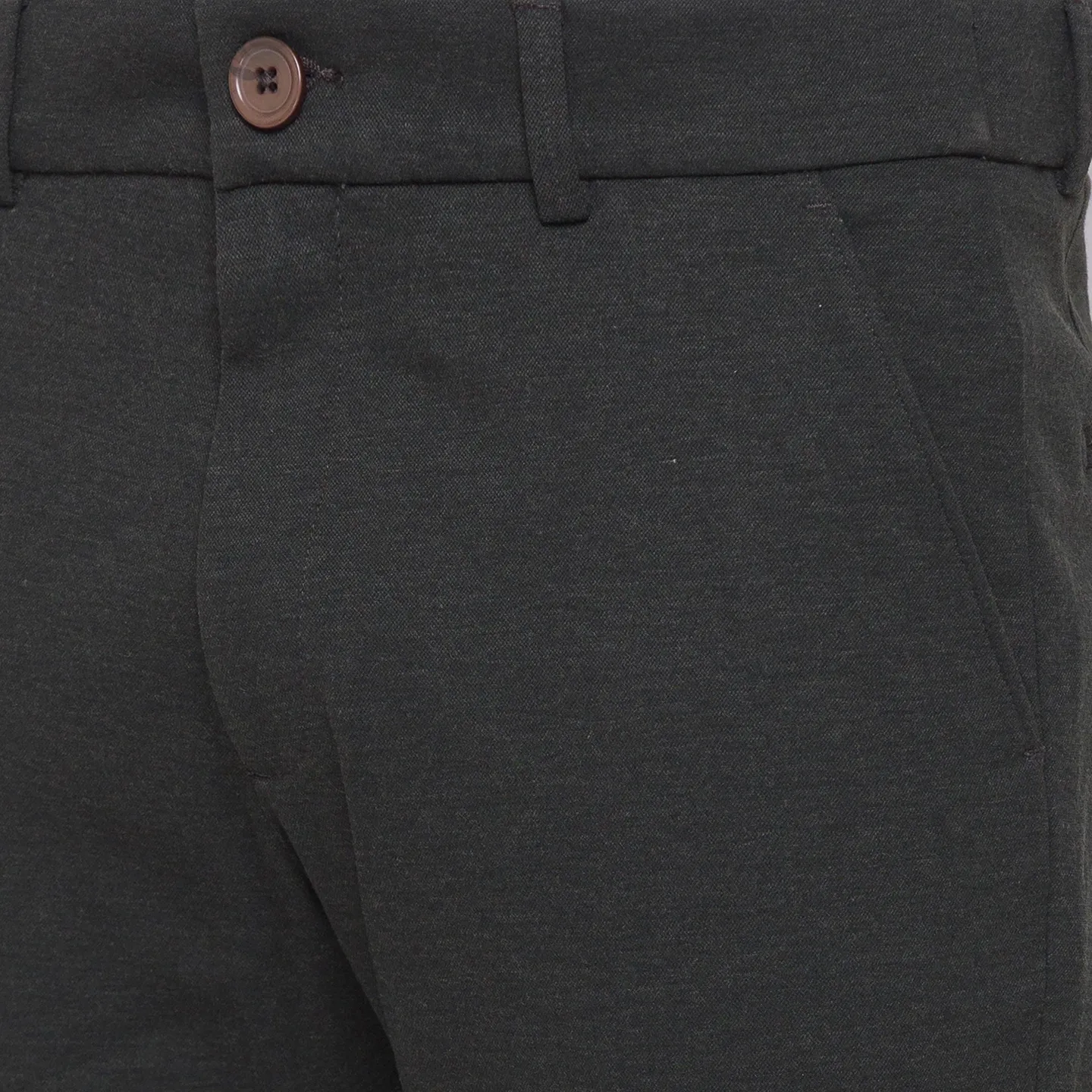 Green Cropped Fit Men's Chinos by Being Human Clothing - Image 3