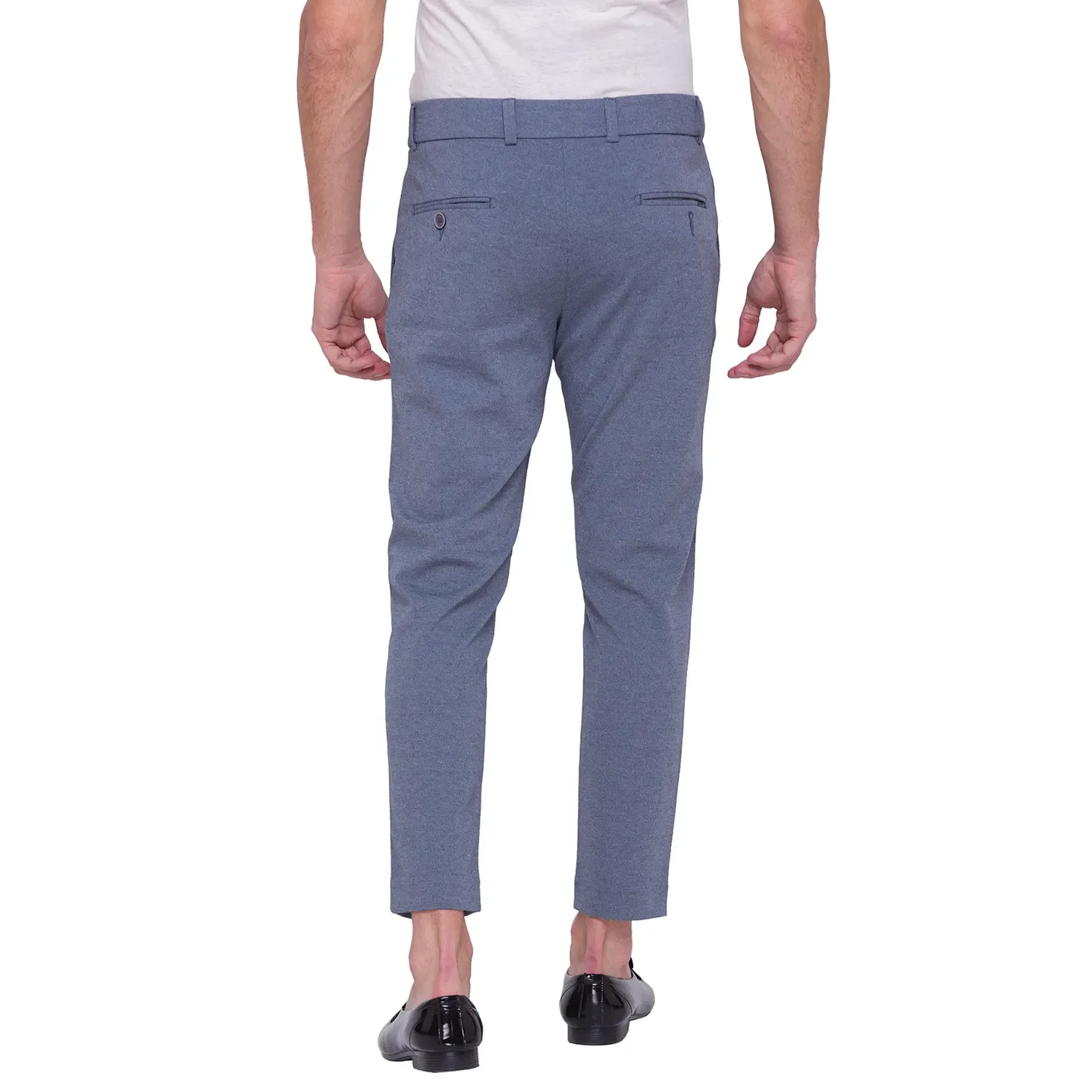 Blue Cropped Fit Men's Chinos by Being Human Clothing