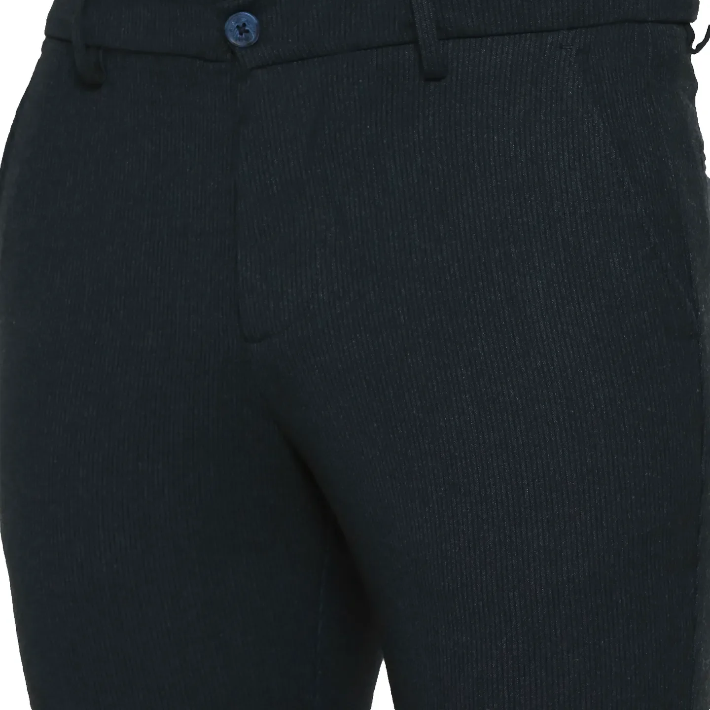 Blue Cropped Fit Men's Chinos by Being Human Clothing - Image 5