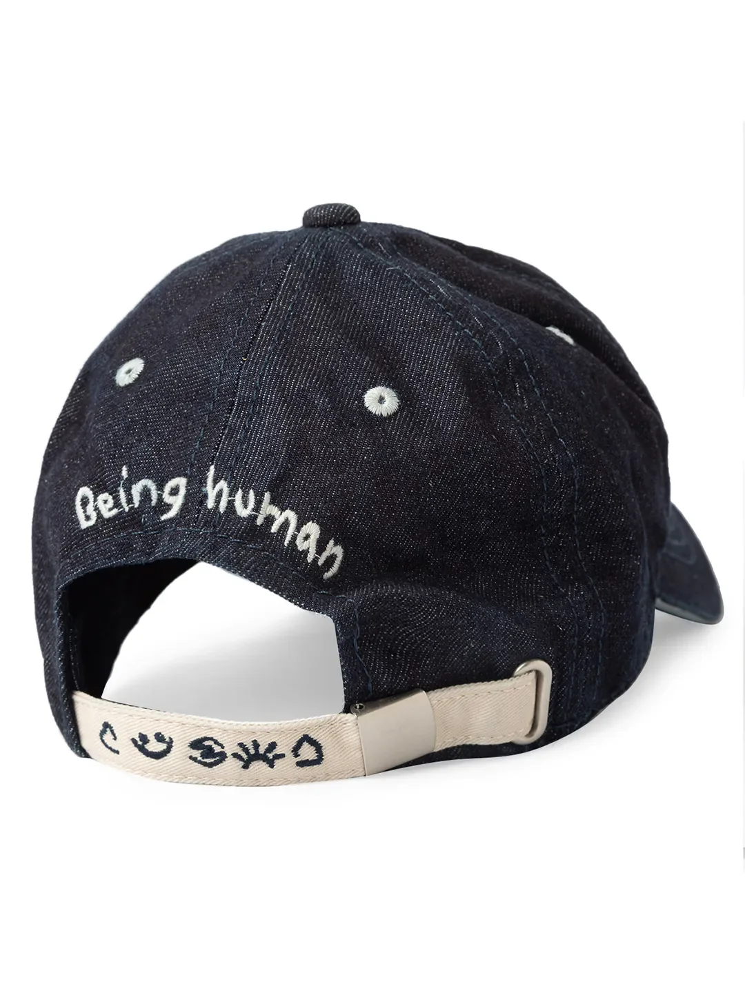 Blue Unisex Cap by Being Human Clothing - Image 4