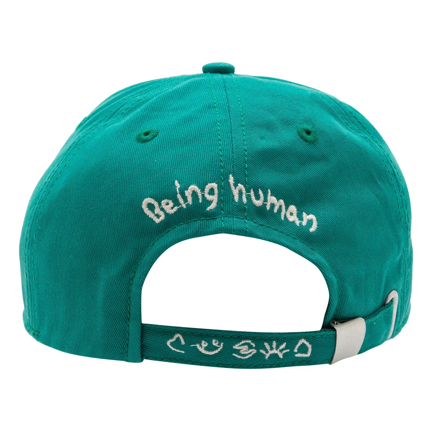 Green Cotton Unisex Cap by Being Human Clothing - Image 4